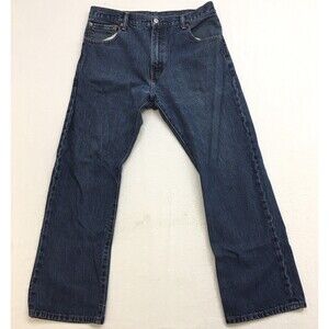 LEVIS 517 Jean Men 32x29 (34x29 tag) Western Boot Dark Stone Wash Denim Cowboy